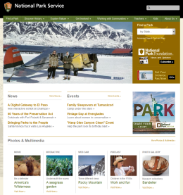 National Park Service Homepage