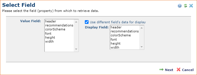 Multi Checkbox Field Type Allows Display of Different Value