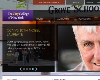 The City College of New York Web page
