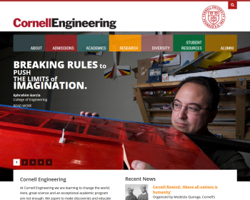Cornell University College of Engineering Web page